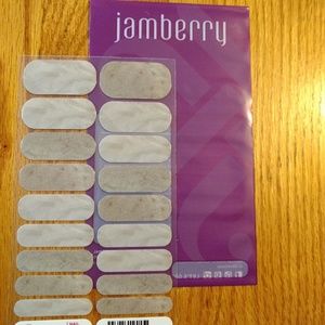 NWT Jamberry Nail Wraps in Custom Wedding Design